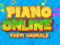 Játék Piano Online Farm Animals online