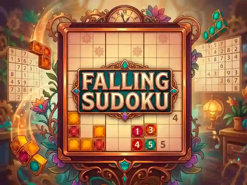 Játék Falling Sudoku online