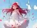 Játék Jigsaw Puzzle: White Dress Girl online