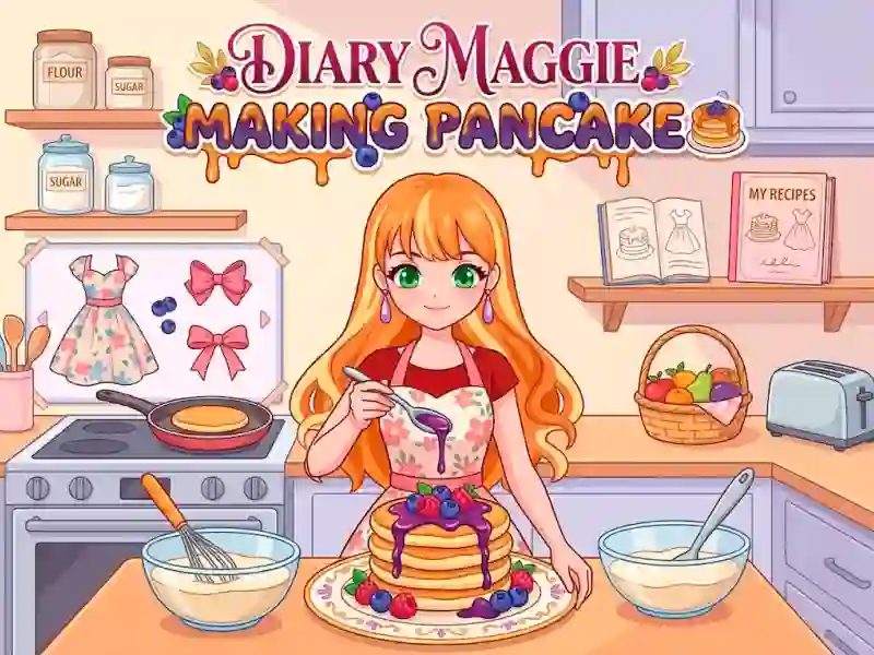 Játék Diary Maggie Making Pancake online