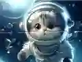 Játék Jigsaw Puzzle: Astronaut-Cat online