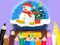 Játék Coloring Book: Christmas Crystal Ball online