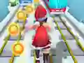 Játék Subway Santa Princess Runner online