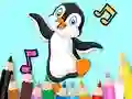 Játék Coloring Book: Dancing Penguin online