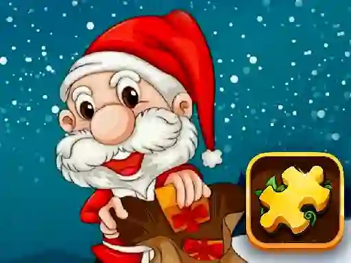 Játék Santa Claus Puzzle Time online