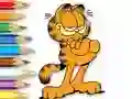 Játék Coloring Book: Garfield Hamburger online