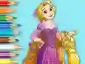 Játék Coloring Book: Princess Rapunzel online