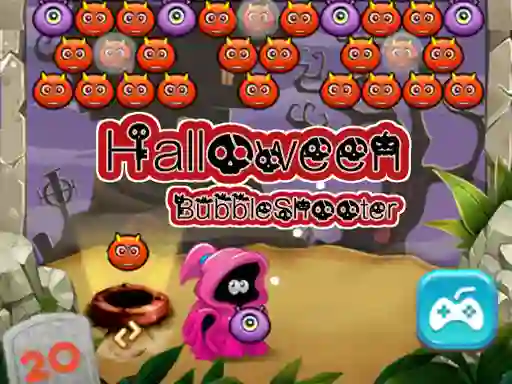 Játék Halloween Bubble Shooter online