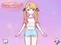 Játék Anime Dress Up Doll Dress Up online