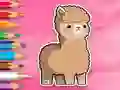 Játék Coloring Book: Cute Alpaca online