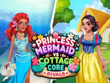 Játék Princess Cottage Core vs Mermaid Core Rivals online