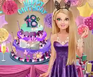 Játék Barbara Birthday Party online