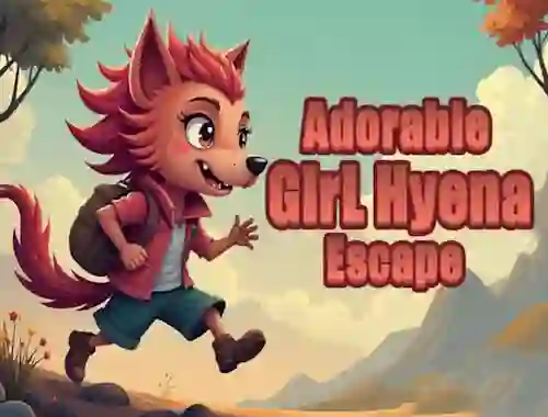 Játék Adorable Girl Hyena Escape online