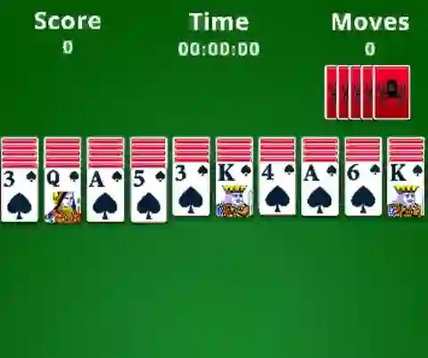Játék Spider Solitaire online
