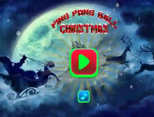Játék Ping Pong Ball Christmas online