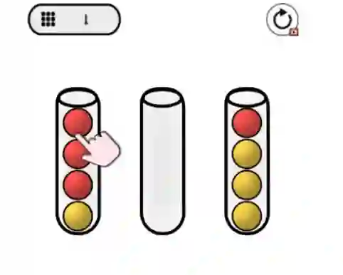 Játék Balls Sorter online