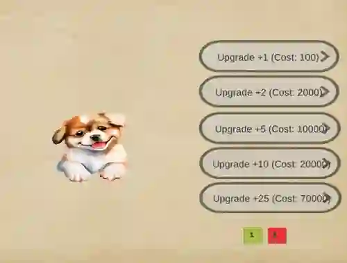Játék Dog Clicker online