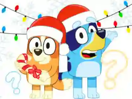 Játék Kids Quiz: Bluey Christmas Quiz online
