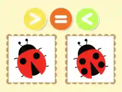 Játék Kids Quiz: More Or Fewer online