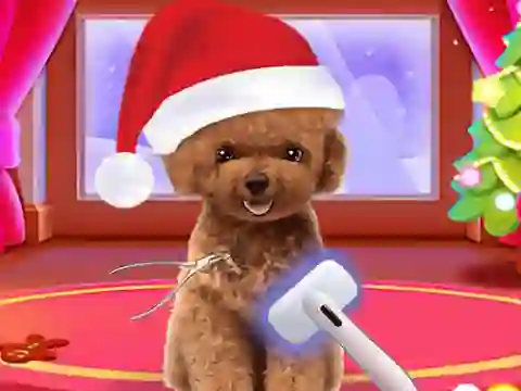 Játék Christmas ASMR Makerover Salon online