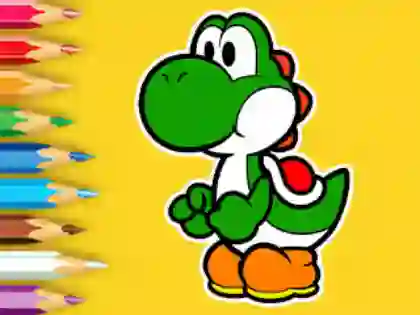 Játék Coloring Book: Yoshi Fishing Day online