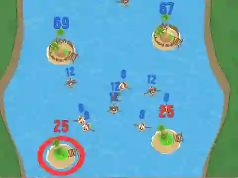 Játék Battle For The Islands online