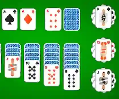 Játék Klondike Solitaire 4 Suits online