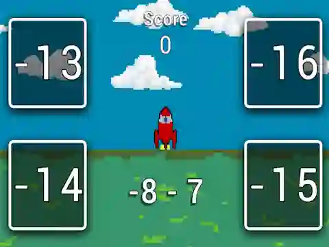 Játék Rocket Math online