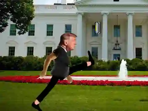 Játék Trump Wobble Walk Challenge online
