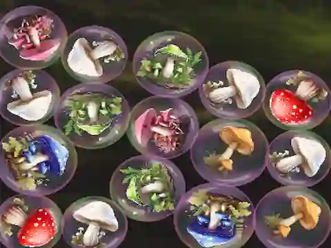 Játék Merge Mushrooms! online
