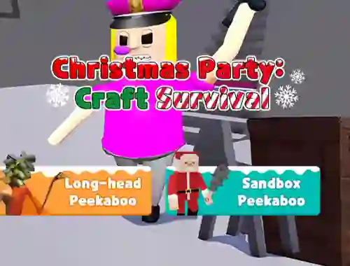 Játék Christmas Party: Craft Survival online