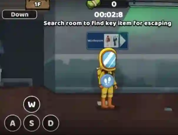 Játék Escape Room Mystery Key 2 online