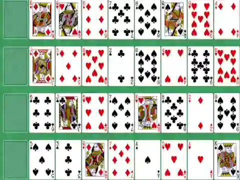 Játék Cards: Solitaire Carpet online