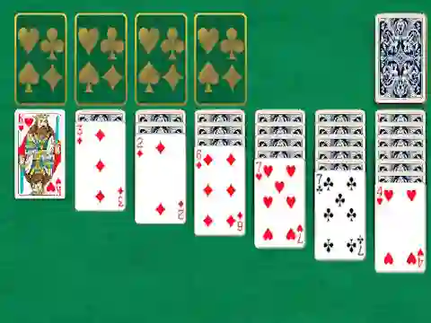 Játék Klondike Classic Solitaire online