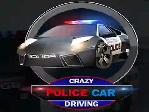 Játék Crazy Police Car Driving online