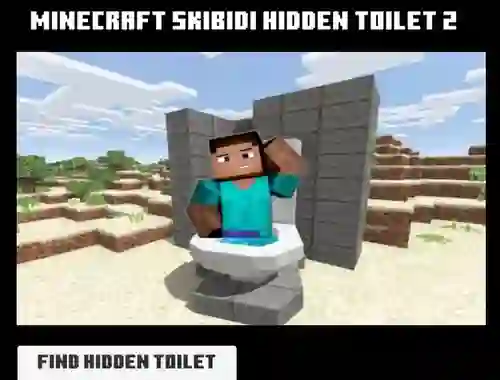 Játék Minicraft Skibidi Hidden Toilet 2 online