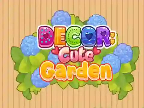 Játék Decor: Cute Garden online