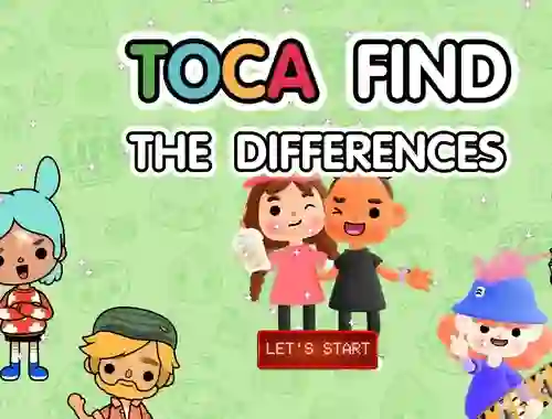Játék Toca Find The Differences online