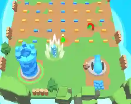 Játék Tower Clash: Collect Bricks online