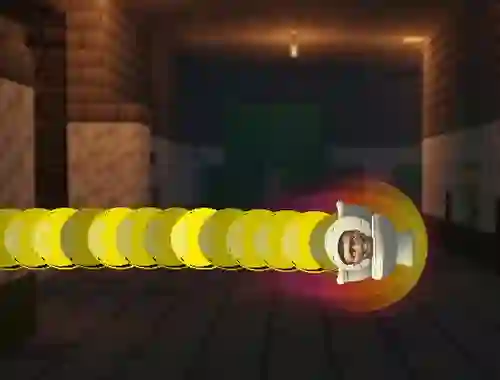 Játék Skibidi Toilet Snake.io in Minecraft online