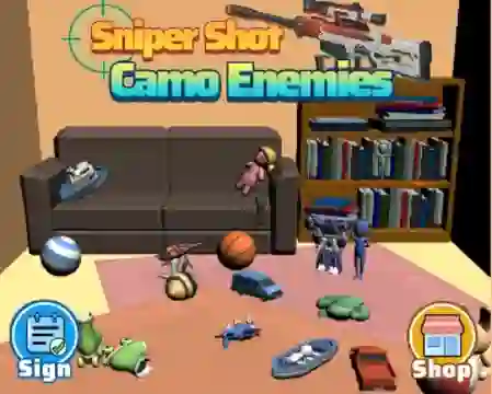 Játék Sniper Shot Camo Enemies online