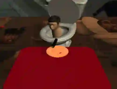 Játék Skibidi Toilet Squid Game Honeycomb online