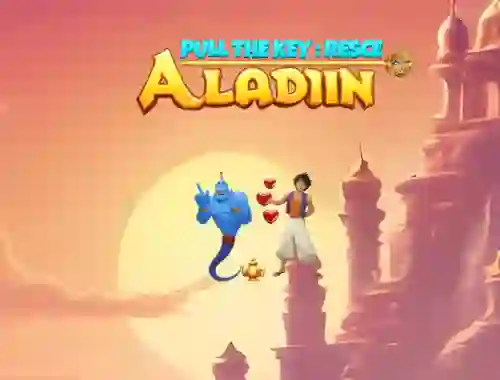 Játék Pull The Key Rescue Aladin online