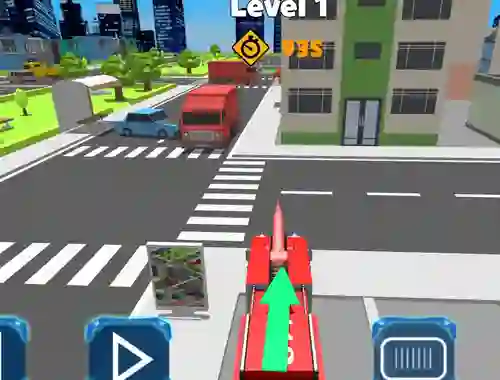 Játék Fire Truck Rescue Driving online