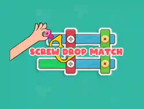 Játék Screw Drop Match online