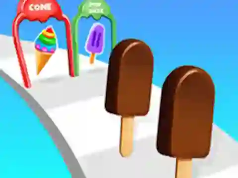 Játék Ice Cream Stack Runner online