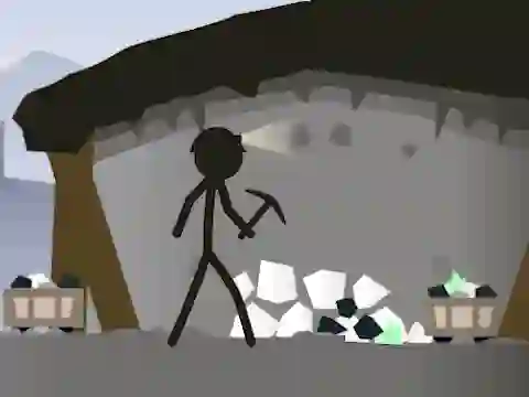 Játék Stickman Mining Simulator online