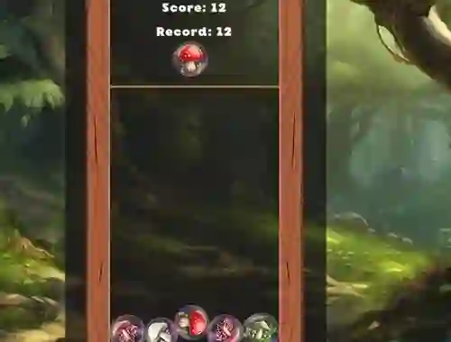 Játék Merge Mushrooms 2048! online