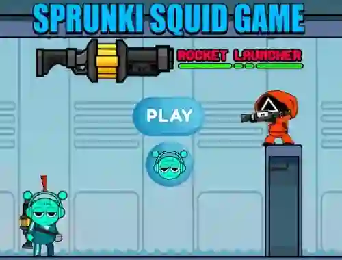 Játék Sprunki Squid Game Rocket Launcher online