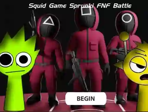 Játék Squid Game Sprunki Fnf Battle online